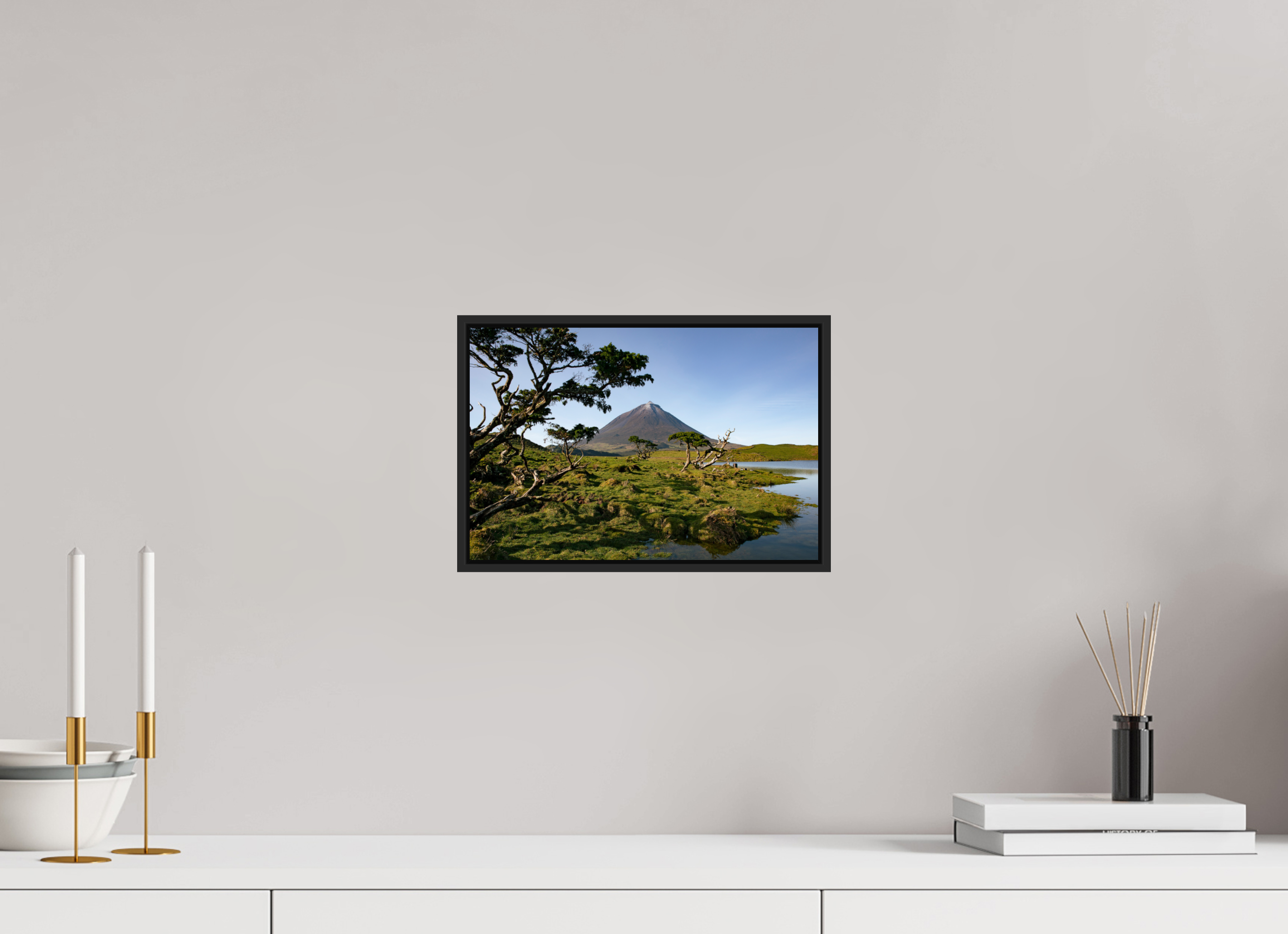 30 x 20 cm, MJ FineArt | Basel 6mm | Hahnemühle Baryta Atlantis Rising: Mount Pico