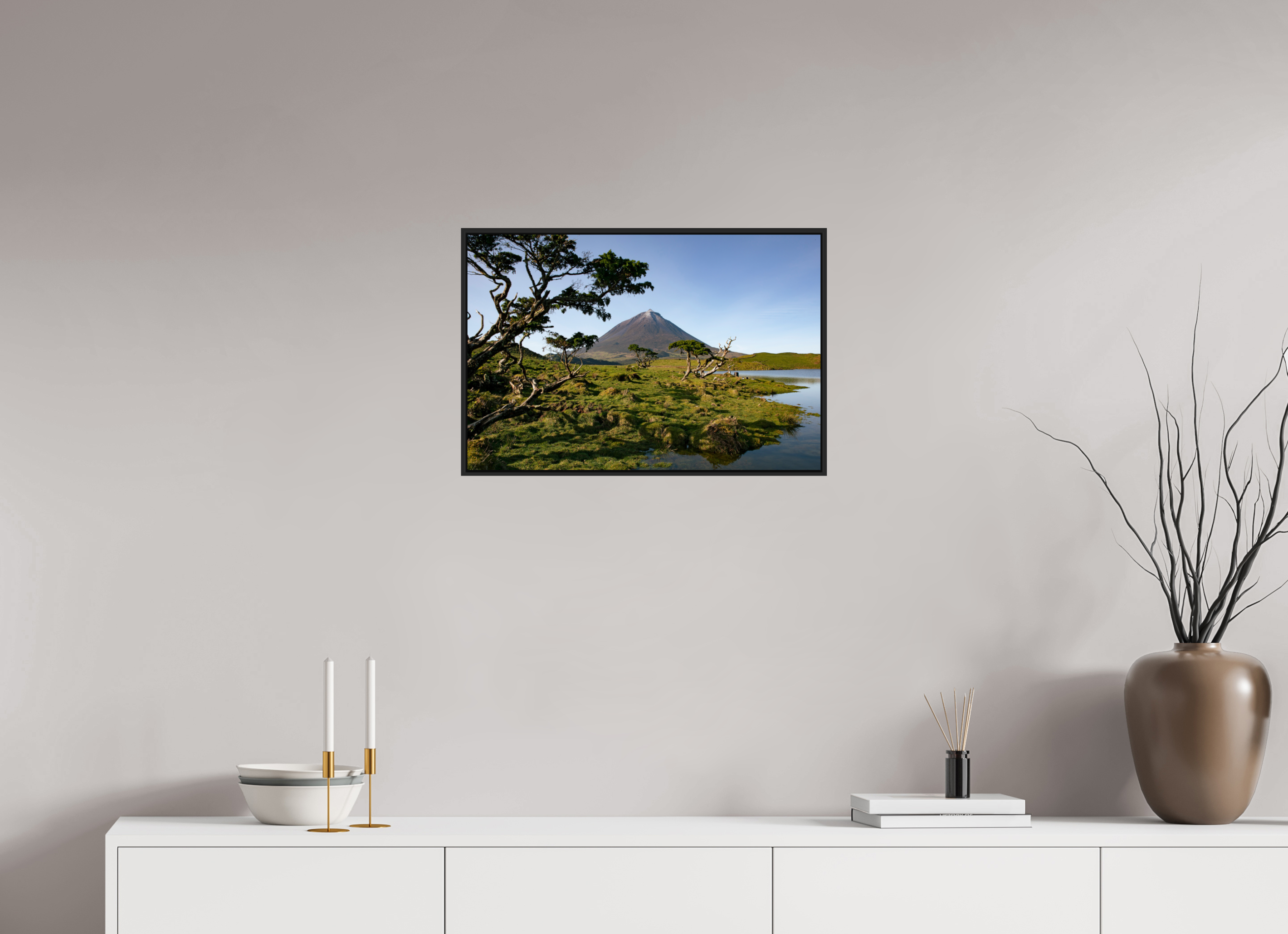 60 x 40 cm, MJ FineArt | Basel 6mm | Hahnemühle Baryta Atlantis Rising: Mount Pico