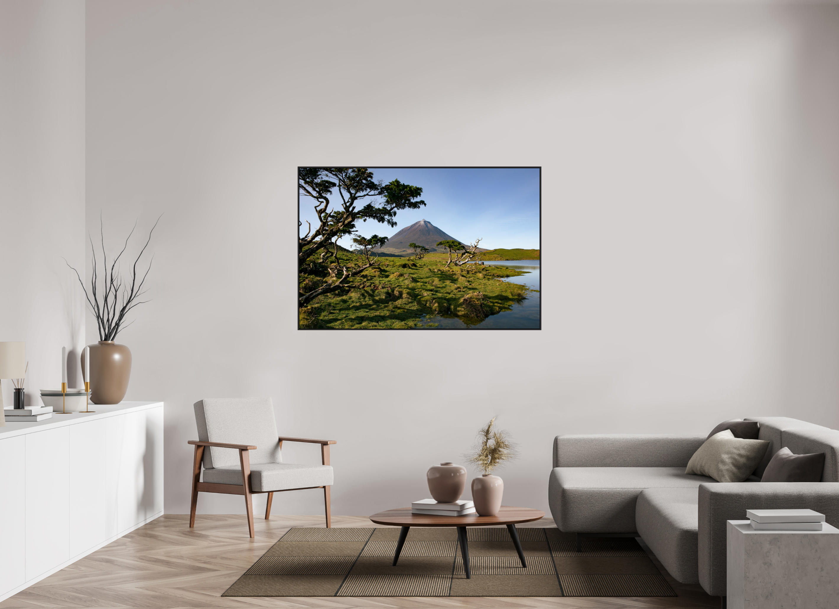 150 x 100 cm, MJ FineArt | Basel 6mm | Hahnemühle Baryta Atlantis Rising: Mount Pico