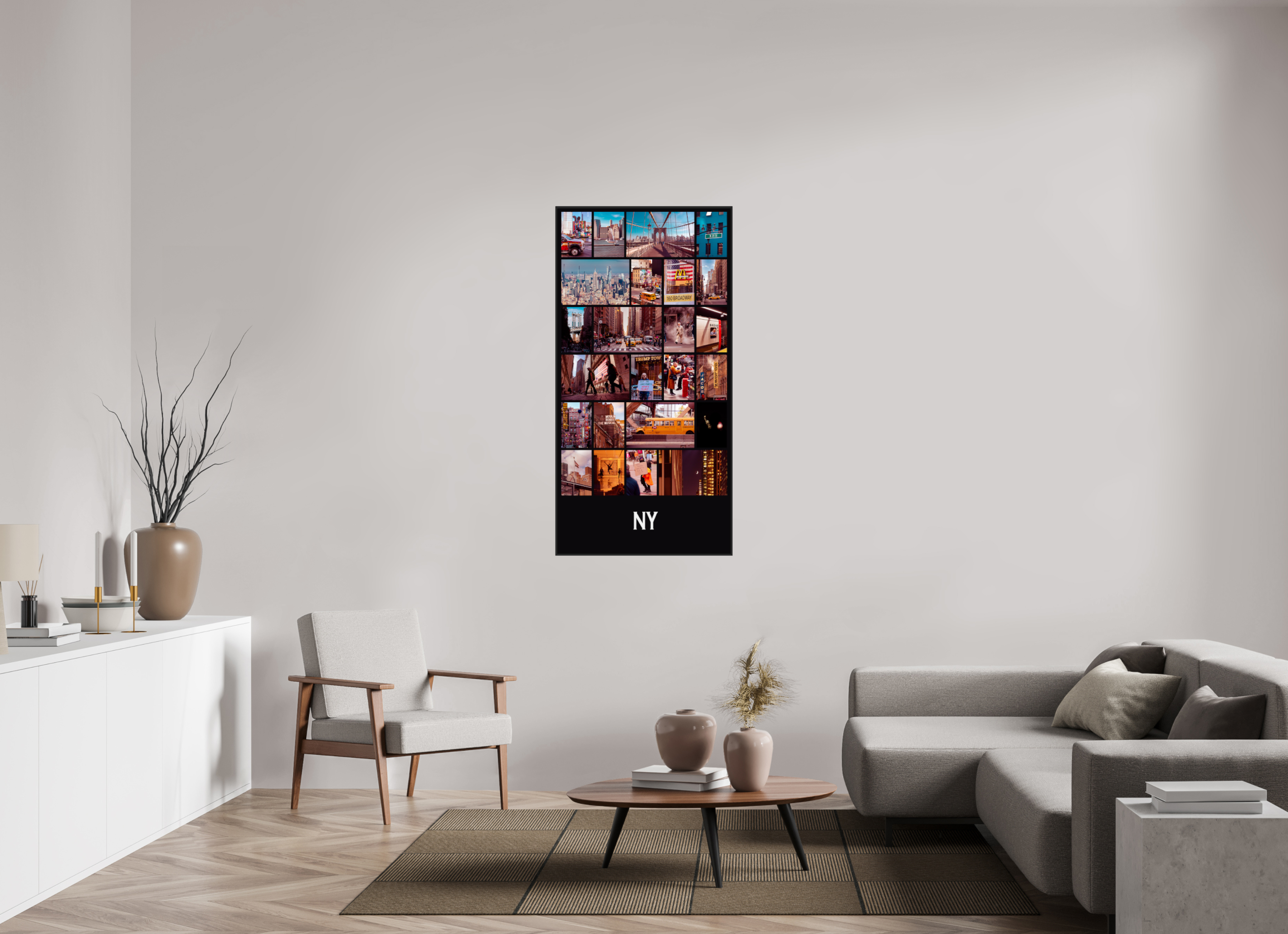 70 x 140 cm, MJ FineArt | Basel 6mm | Hahnemühle Baryta New York City - A Mosaic of Decisions