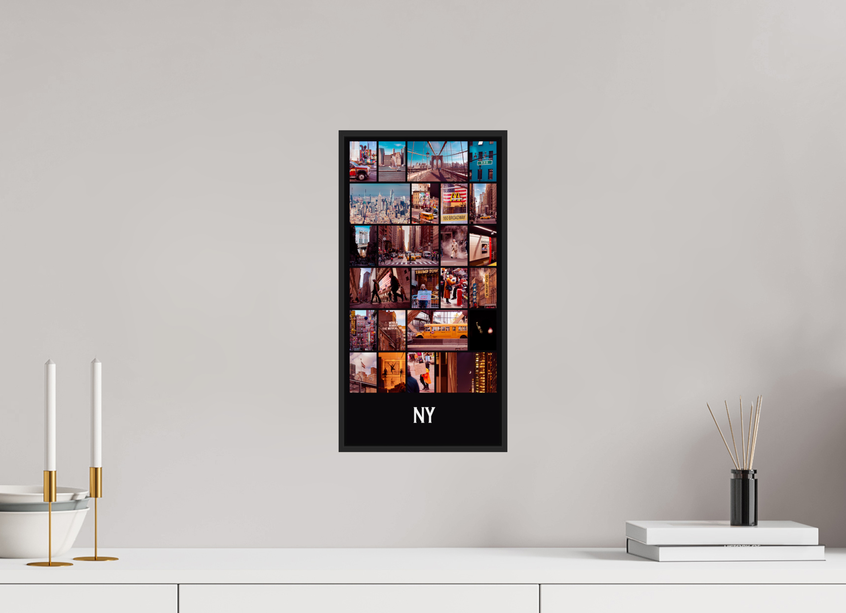 20 x 40 cm, MJ FineArt | Basel 6mm | Hahnemühle Baryta New York City - A Mosaic of Decisions